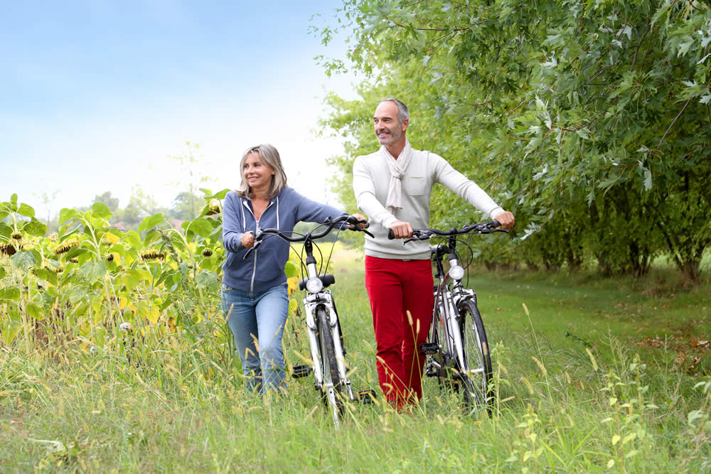 Reisen 50plus mit dem Fahrrad